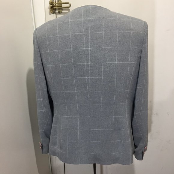 VINTAGE NANCY PLAID JACKETS SIZE 13 - Picture 3 of 6